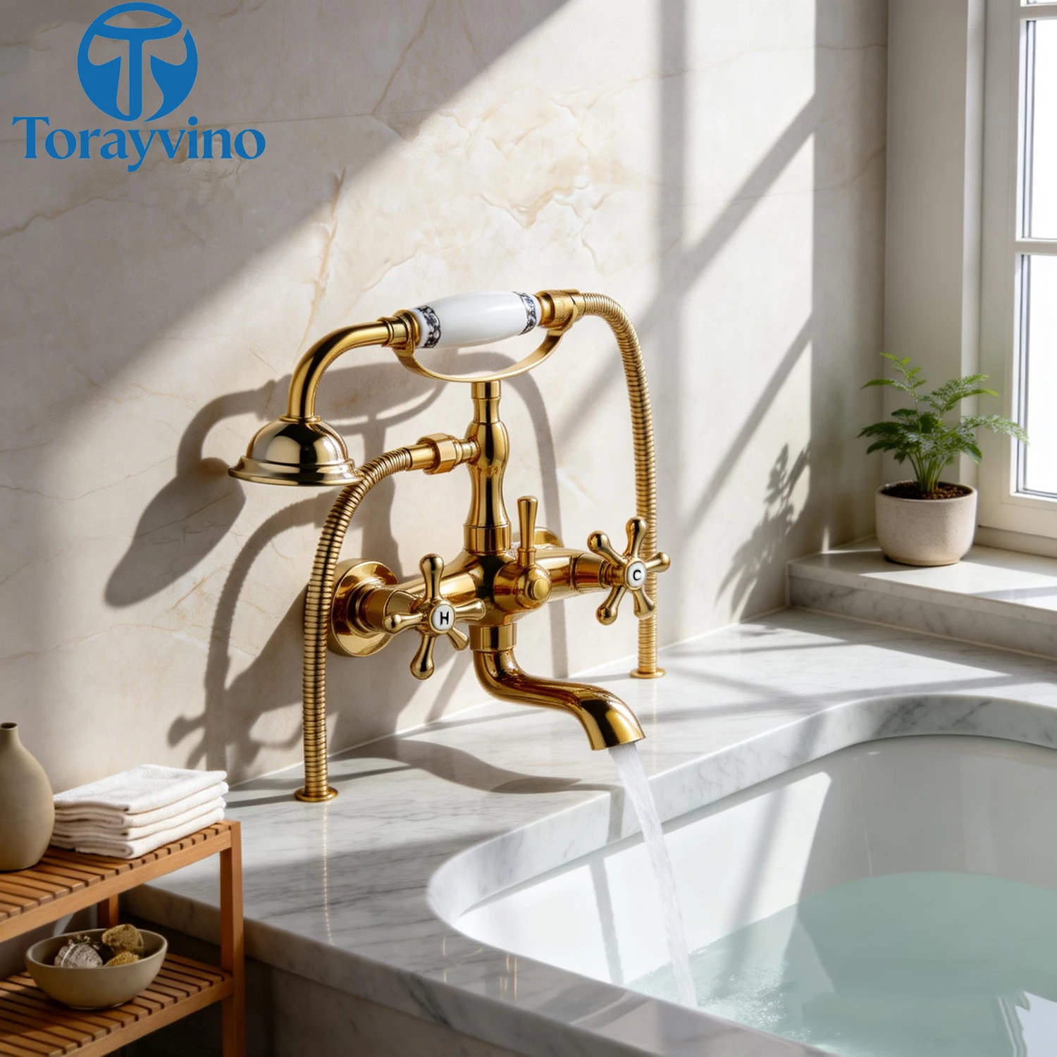 Torayvino Bathroom Shower System set Faucet phone Special Design Quality Chrome Finish 2 water Outlet With Hot & Cold Mixer taps
Torayvino Bathroom Shower System set Faucet phone Special Design Quality Chrome Finish 2 water Outlet With Hot & Cold Mixer taps