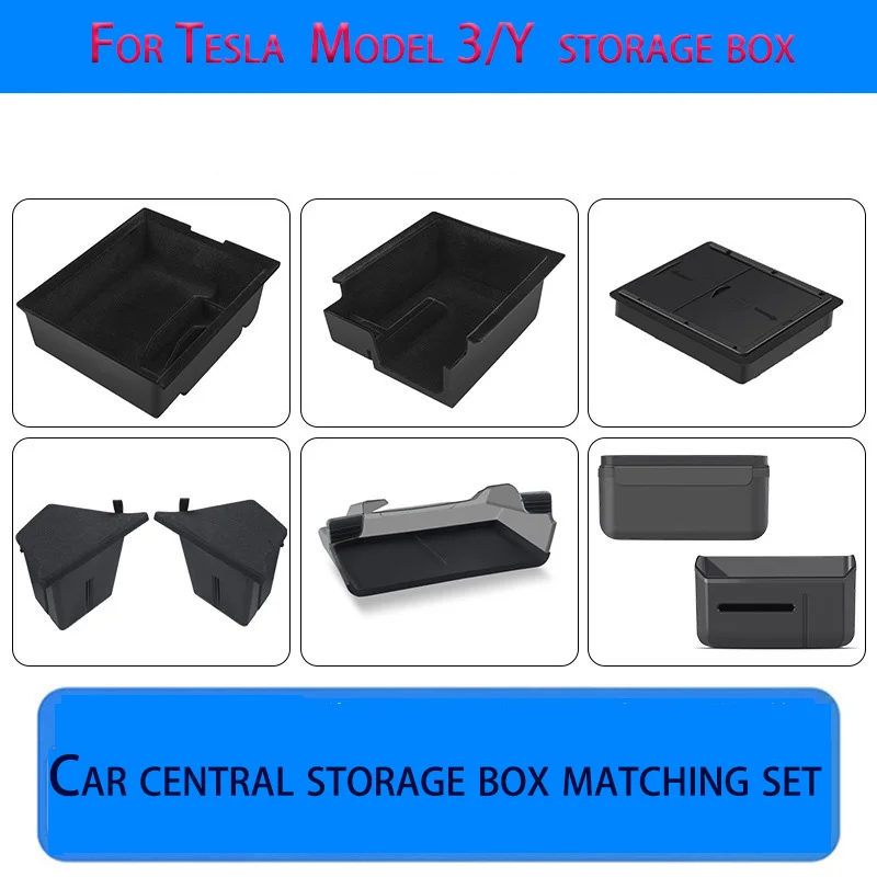 For Tesla Central Control Storage Box Model 3/Y Armrest Box Storage Box Under Seat Storage Box Tesla Accessories
For Tesla Central Control Storage Box Model 3/Y Armrest Box Storage Box Under Seat Storage Box Tesla Accessories