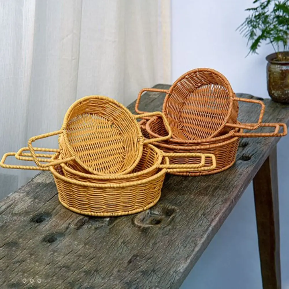 High Quality Hardness Rattan Handwoven Bread Storage Basket Portable 6 Styles Outdoor Picnic Basket Breathable Wedding Cabinet
High Quality Hardness Rattan Handwoven Bread Storage Basket Portable 6 Styles Outdoor Picnic Basket Breathable Wedding Cabinet