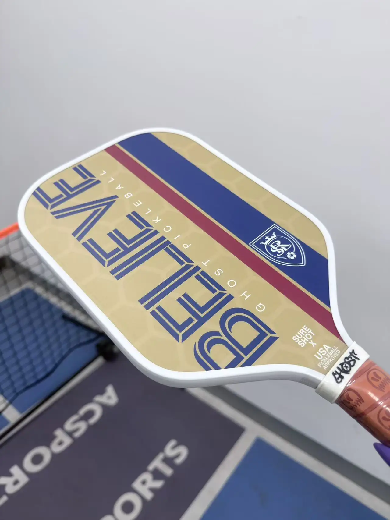 Believe Ghost Series Pickleball Paddle – Max Grit Fiberglass Surface, USA Official Approved Sure Shot Training Racket for Precis
Believe Ghost Series Pickleball Paddle – Max Grit Fiberglass Surface, USA Official Approved Sure Shot Training Racket for Precis