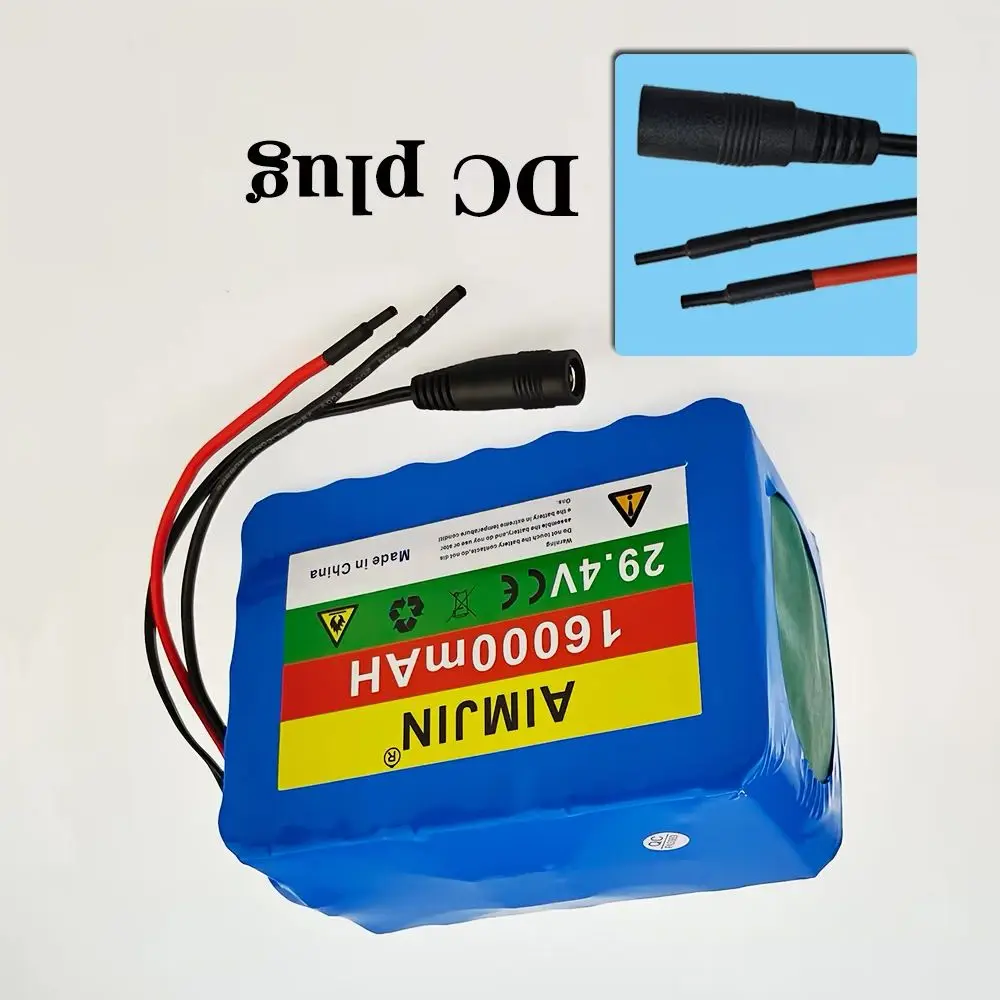 7S5P battery Pack Built-in Smart BMS for Bike Unicycle Scooter Wheel Chair 29.4V 16000mAH 18650 Li-Ion
7S5P battery Pack Built-in Smart BMS for Bike Unicycle Scooter Wheel Chair 29.4V 16000mAH 18650 Li-Ion