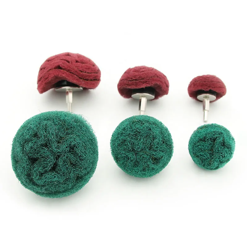 1PCS 6mm Shank Mounted Abrasive Sanding Mop Buffing Wheel with Mushroom Grinding Head for Metal Aluminum Stainless Jewelry Wood
1PCS 6mm Shank Mounted Abrasive Sanding Mop Buffing Wheel with Mushroom Grinding Head for Metal Aluminum Stainless Jewelry Wood