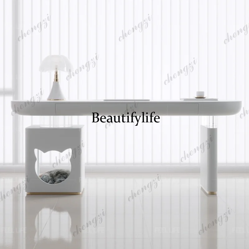 T41 Study Room Computer Desk Office Desks Boss Table Modern Nordic Office Desks Simple Artificial Board Furniture Стол
T41 Study Room Computer Desk Office Desks Boss Table Modern Nordic Office Desks Simple Artificial Board Furniture Стол