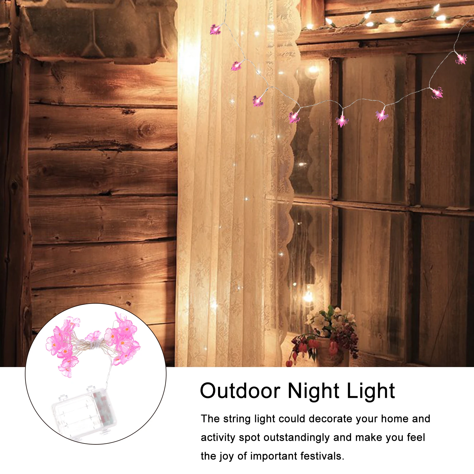 Halloween LED Bat String Light 3M 20 Bulbs Waterproof Outdoor Night Decor Festival Lighting Luminous Scene Gift
Halloween LED Bat String Light 3M 20 Bulbs Waterproof Outdoor Night Decor Festival Lighting Luminous Scene Gift