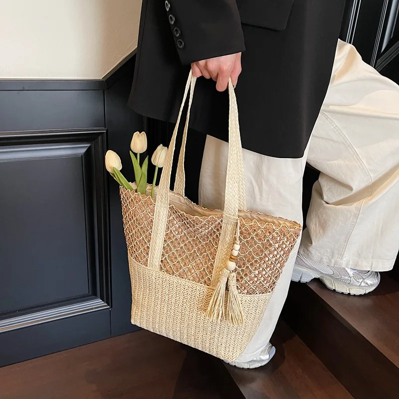 2025 New Retro Summer Faux Rattan Woven Tote Bag - Large Capacity Fashion Commuter Seaside Vacation Bag
2025 New Retro Summer Faux Rattan Woven Tote Bag - Large Capacity Fashion Commuter Seaside Vacation Bag