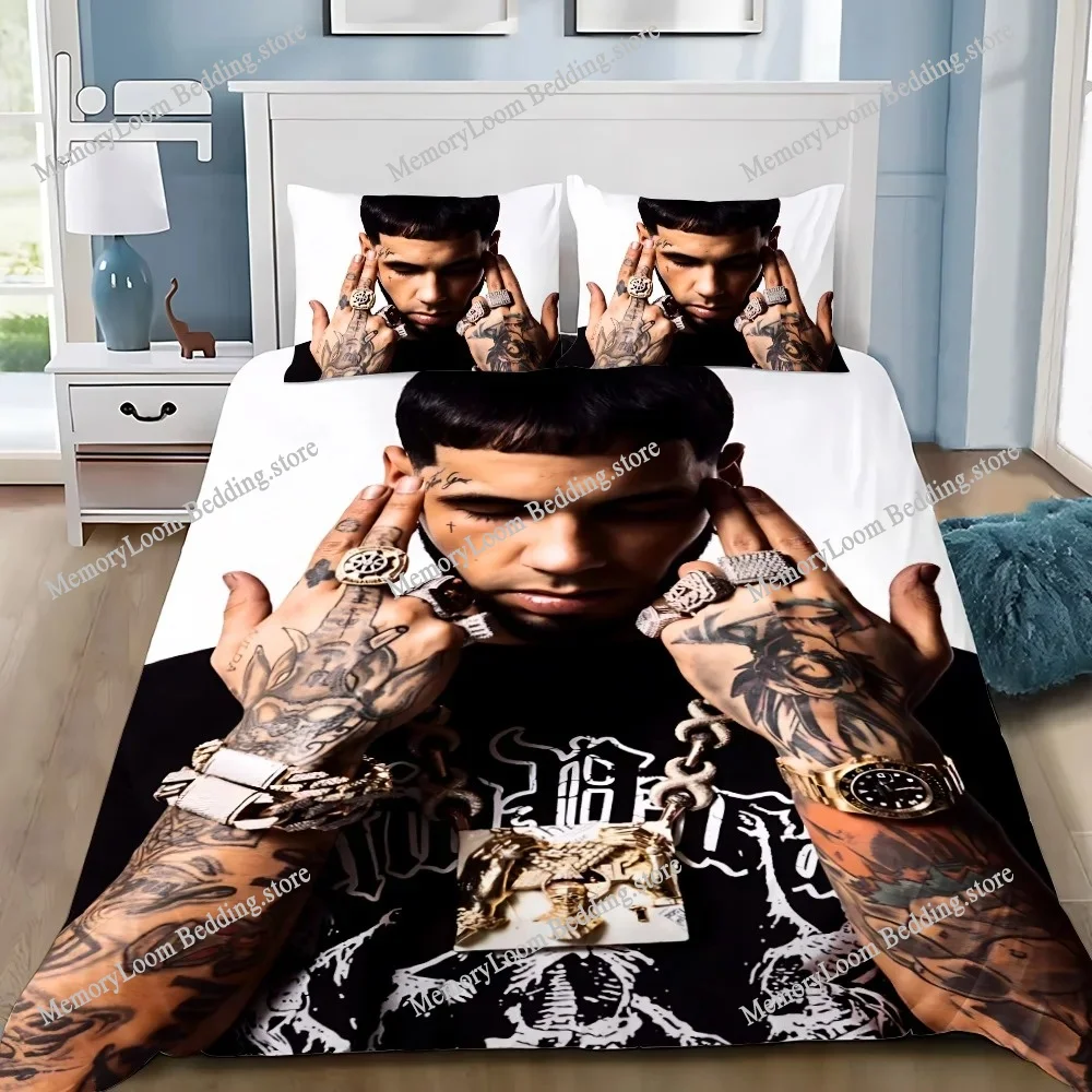 Anuel AA Real Hasta La Muerte Duvet Cover Pillowcase Bedding Set Adult Boy Girl Bedroom Decoration Children Gift Single Double
Anuel AA Real Hasta La Muerte Duvet Cover Pillowcase Bedding Set Adult Boy Girl Bedroom Decoration Children Gift Single Double