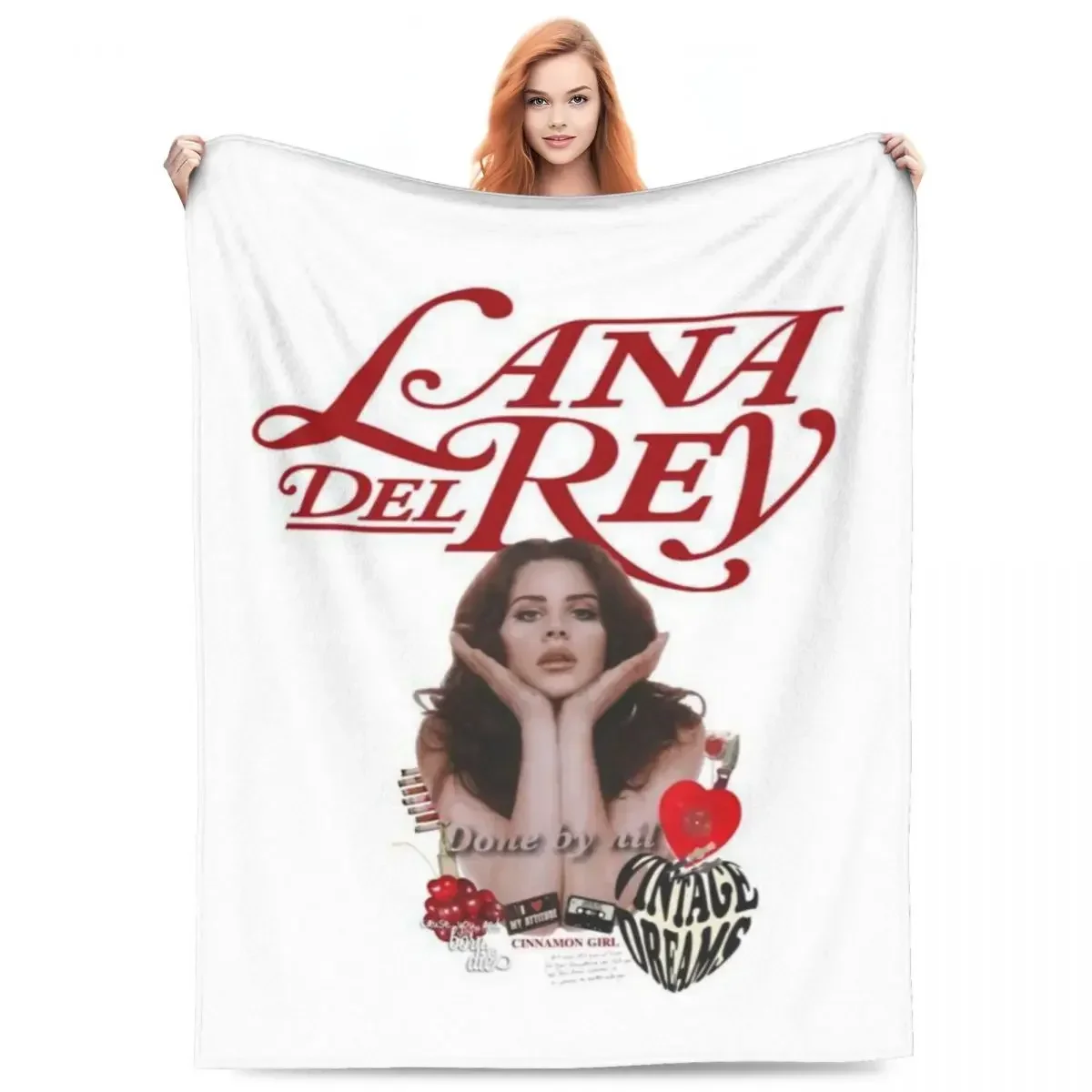 Lana Del Rey Inspired Soft Warm Throw Blanket for Travel Office Winter Custom Flannel Bedspread Sofa Cover
Lana Del Rey Inspired Soft Warm Throw Blanket for Travel Office Winter Custom Flannel Bedspread Sofa Cover