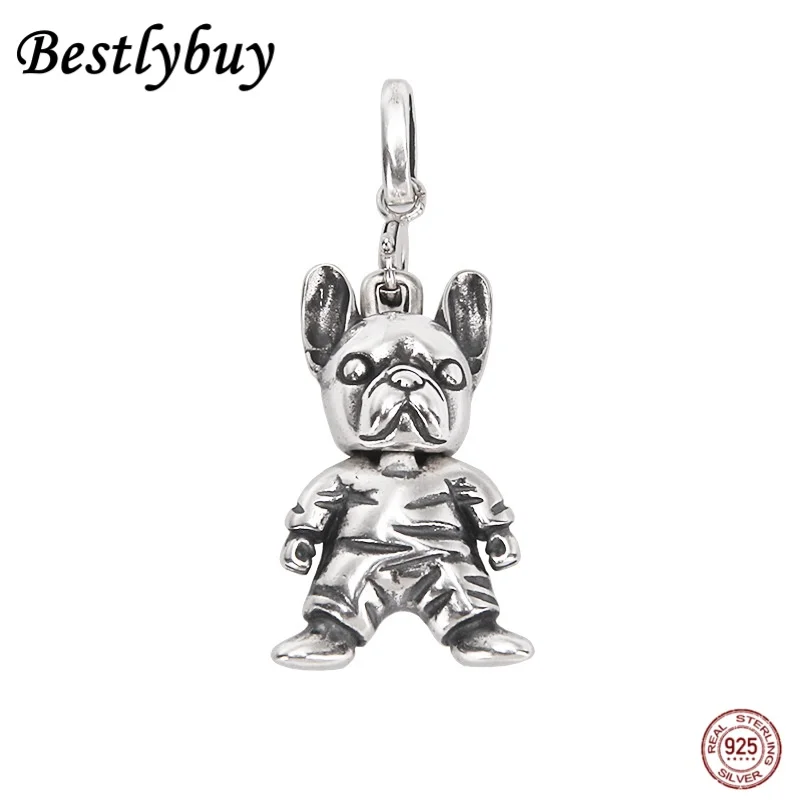 new S925 Pure Silver Cute French Fighting Dog Pendant For Men And Women Retro Personality Hip-hop Rock Jewelry
new S925 Pure Silver Cute French Fighting Dog Pendant For Men And Women Retro Personality Hip-hop Rock Jewelry