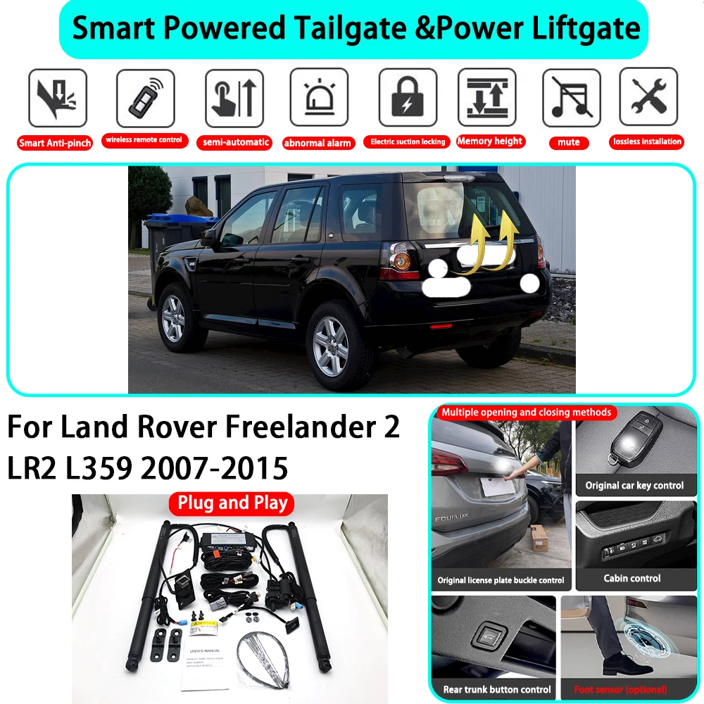 for Land Rover Freelander 2 LR2 L359 2007-2015 OEM Smart Automatic Powered Tailgate Electric Power Tailgate Lift Kit Key Close
for Land Rover Freelander 2 LR2 L359 2007-2015 OEM Smart Automatic Powered Tailgate Electric Power Tailgate Lift Kit Key Close