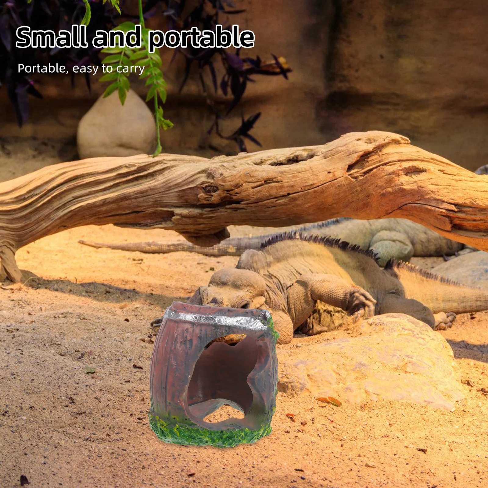 Spider Hideout Cave Breeding Box Safe Abs Material Good Ventilation Easy Clean Reptile Habitat Decor Small Animal Rest
Spider Hideout Cave Breeding Box Safe Abs Material Good Ventilation Easy Clean Reptile Habitat Decor Small Animal Rest