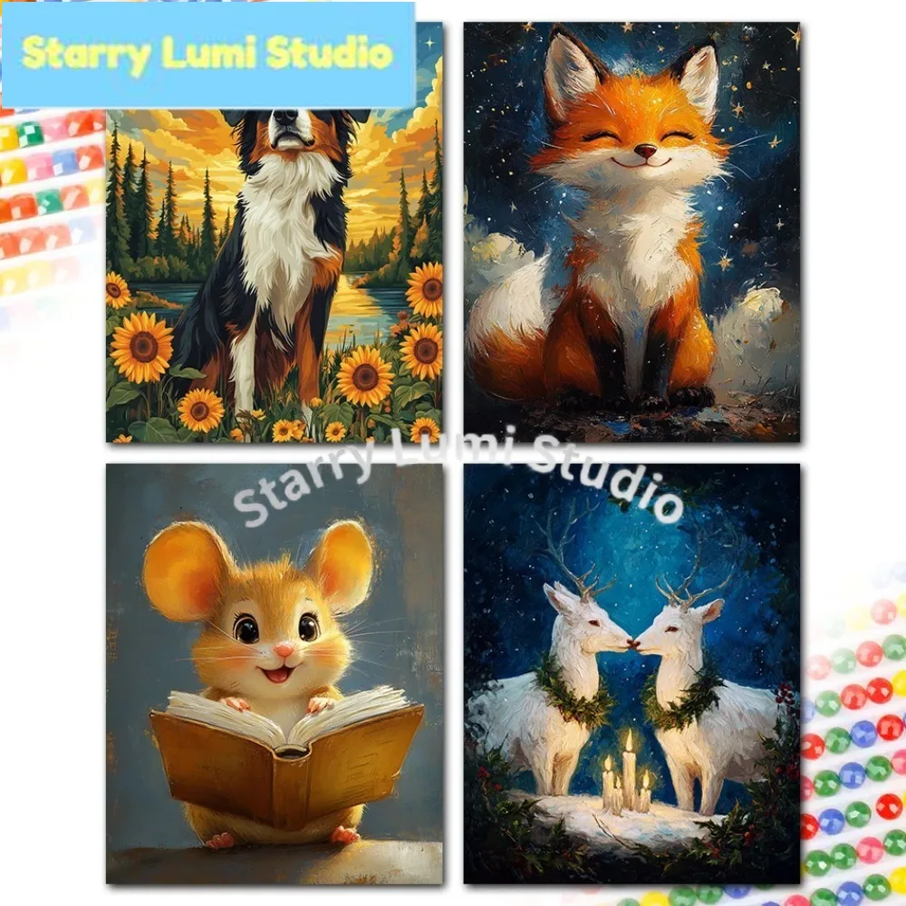 Stitch Diamond Painting Animals Diamond Pictures To Make Crystal Diamond Art Kit Full Square Round Drill Rhinestones Set
Stitch Diamond Painting Animals Diamond Pictures To Make Crystal Diamond Art Kit Full Square Round Drill Rhinestones Set