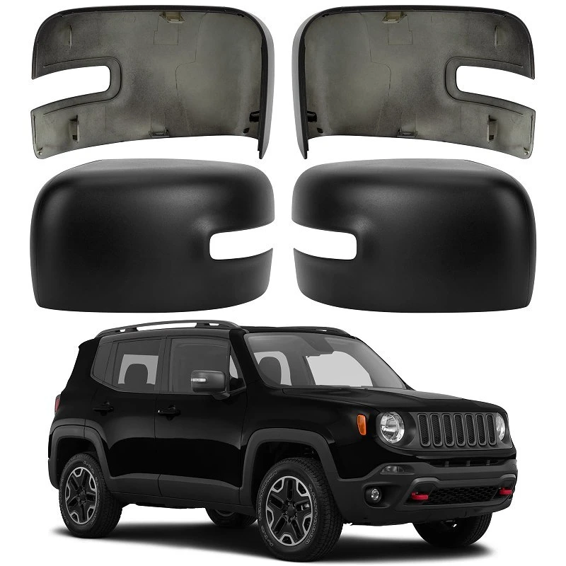 Auto Rearview Mirror Cover Cap For Jeep Renegade 2015-2019 Gloss Black Rear View Mirror Housing With Turn Signal Light Style
Auto Rearview Mirror Cover Cap For Jeep Renegade 2015-2019 Gloss Black Rear View Mirror Housing With Turn Signal Light Style