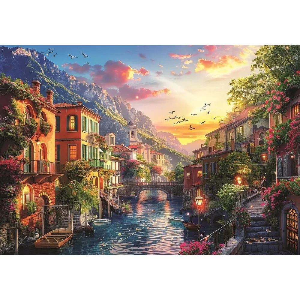 500/1000/1200/2000PCS Puzzle Sunrise and Sunset in The Village Jigsaw Creative Decompression Toys Suitable for Art Enthusiasts
500/1000/1200/2000PCS Puzzle Sunrise and Sunset in The Village Jigsaw Creative Decompression Toys Suitable for Art Enthusiasts