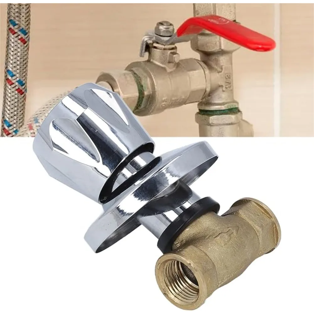 1Pcs Single Handle Concealed Copper Bathtub Faucet Valve for Bathroom Shower Cold Water 1/2'' 3/4'' Tap Angle Accessory
1Pcs Single Handle Concealed Copper Bathtub Faucet Valve for Bathroom Shower Cold Water 1/2'' 3/4'' Tap Angle Accessory