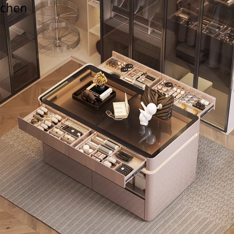 ZML light luxury floor-to-ceiling jewelry cabinet cloakroom middle island cabinet chest cabinet drawer master bedroom
ZML light luxury floor-to-ceiling jewelry cabinet cloakroom middle island cabinet chest cabinet drawer master bedroom