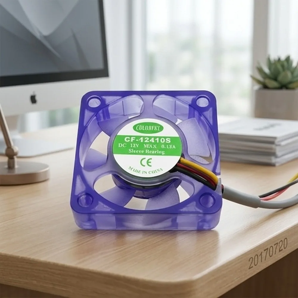 For COLORFUL CF-12410S 4010 DC12V 0.13A 4CM 3-Wire Silent Cooling Fan
For COLORFUL CF-12410S 4010 DC12V 0.13A 4CM 3-Wire Silent Cooling Fan