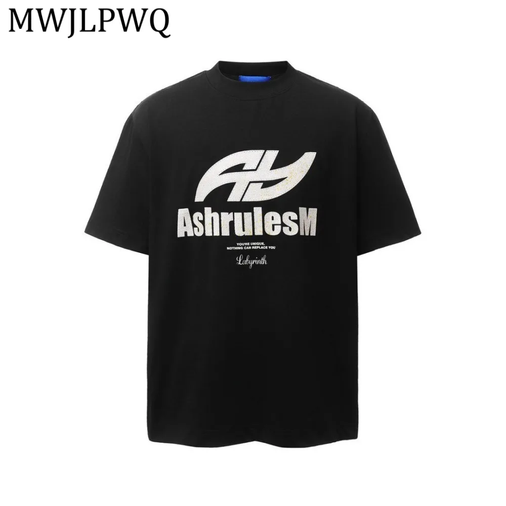 MWJLPWQ Letter Print Short-Sleeve T-Shirt Male Loose Casual Summer Ins American Street Style Heavy-Duty Tops Trendy New 14302
MWJLPWQ Letter Print Short-Sleeve T-Shirt Male Loose Casual Summer Ins American Street Style Heavy-Duty Tops Trendy New 14302