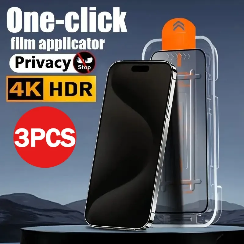 3pack Full Coverage Privacy Screen Protector for IPhone 13/12 Promax 13Mini 11Pro Anti-Spy Reinforced Glass 15/16 Promax 14 Plus
3pack Full Coverage Privacy Screen Protector for IPhone 13/12 Promax 13Mini 11Pro Anti-Spy Reinforced Glass 15/16 Promax 14 Plus