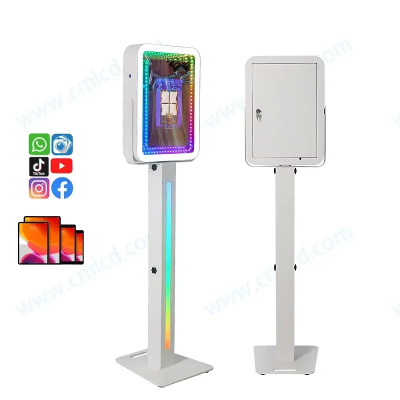 Event-Ready Kaleidoscope iPad and Surface Pro Photo Booth with Multi-Layer Mirrors & RGB LED Lights - Includes Flight Case
Event-Ready Kaleidoscope iPad and Surface Pro Photo Booth with Multi-Layer Mirrors & RGB LED Lights - Includes Flight Case