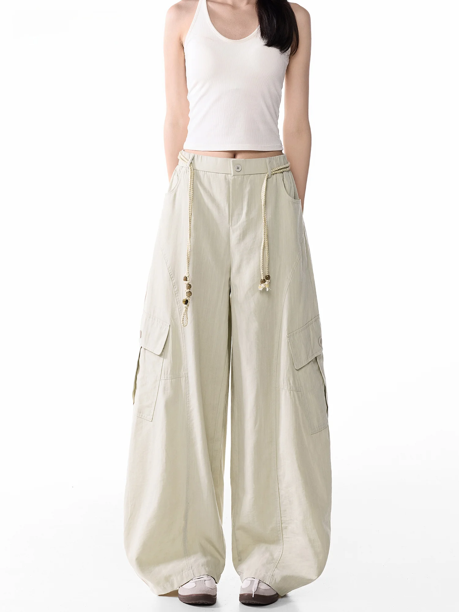 Quick Dry Work Trousers Women Summer Lightweight Khaki Bend Knife Cuffed Loose Anti-penetration Design Casual Pants
Quick Dry Work Trousers Women Summer Lightweight Khaki Bend Knife Cuffed Loose Anti-penetration Design Casual Pants