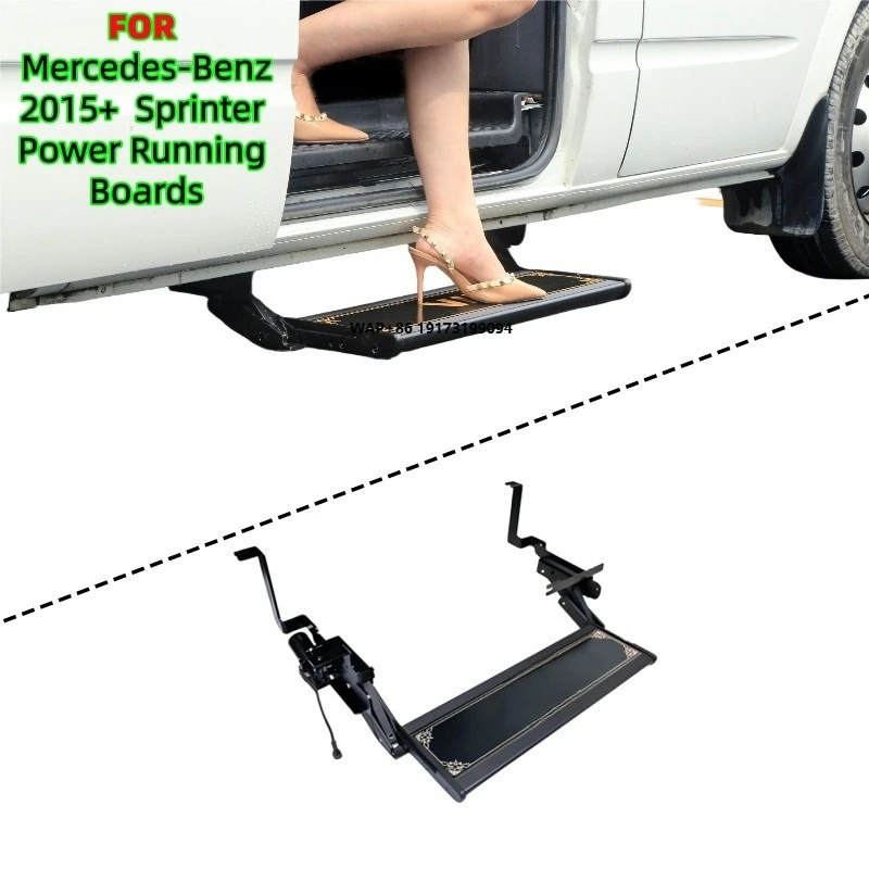 IATF 16949 Certified Plug-N-Play Electric Side Step | Power Retractable Running Board for 2015+ Benz Sprinter Vario 30 NCV3
IATF 16949 Certified Plug-N-Play Electric Side Step | Power Retractable Running Board for 2015+ Benz Sprinter Vario 30 NCV3