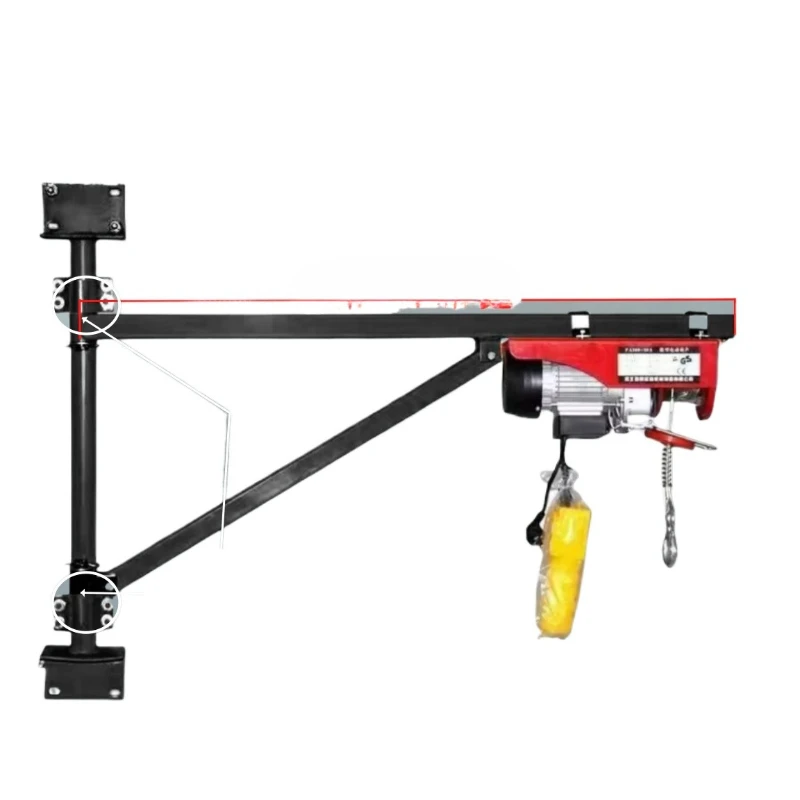 New miniature electric hoist 220V crane wall rotating bracket household hoist decoration small crane 
New miniature electric hoist 220V crane wall rotating bracket household hoist decoration small crane