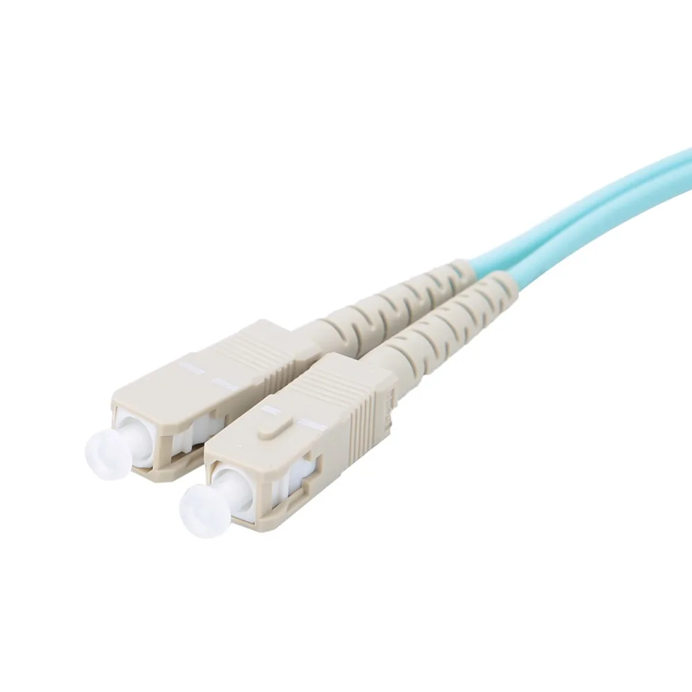 SC/UPC To SC/UPC OM3 Fiber Optic Cable Multimode Duplex 10 Gigabit Fiber Patch Cord 50/125um 3 meters / 9.8ft
SC/UPC To SC/UPC OM3 Fiber Optic Cable Multimode Duplex 10 Gigabit Fiber Patch Cord 50/125um 3 meters / 9.8ft