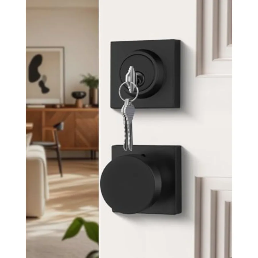 Door Knobs with, Heavy Duty Front Door Knob and Set, Exterior Door Knob with Single Cylinder Lock Set
Door Knobs with, Heavy Duty Front Door Knob and Set, Exterior Door Knob with Single Cylinder Lock Set