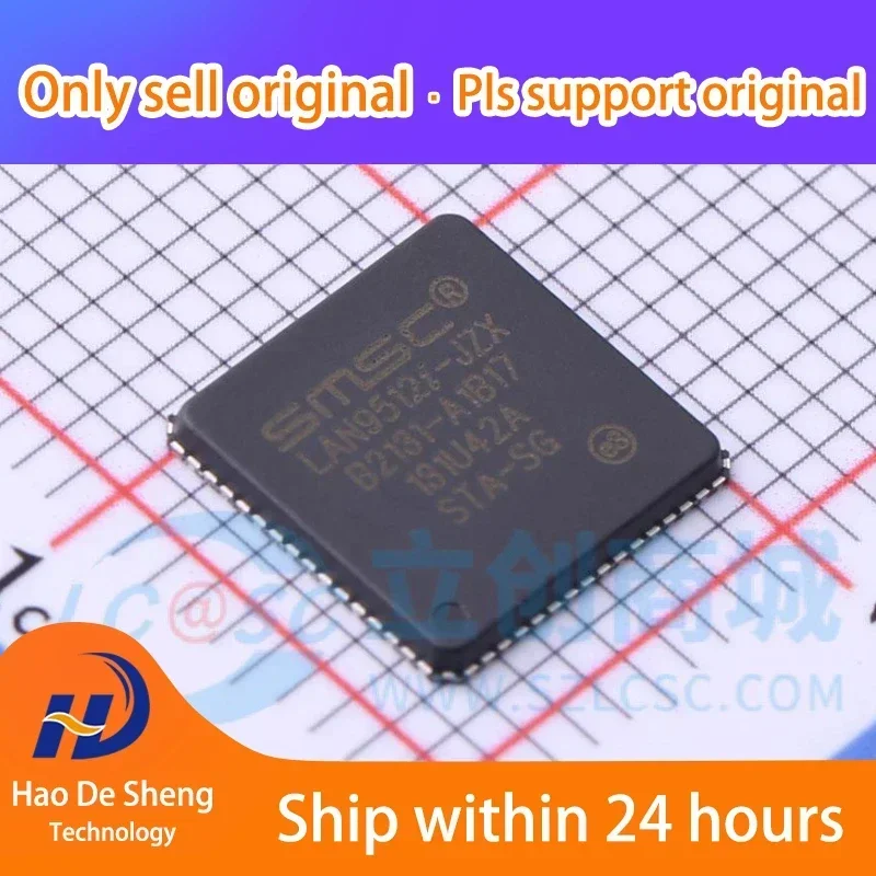 10 шт./лот LAN9512I-JZX QFN64 новый оригинальный в наличии
10 шт./лот LAN9512I-JZX QFN64 новый оригинальный в наличии