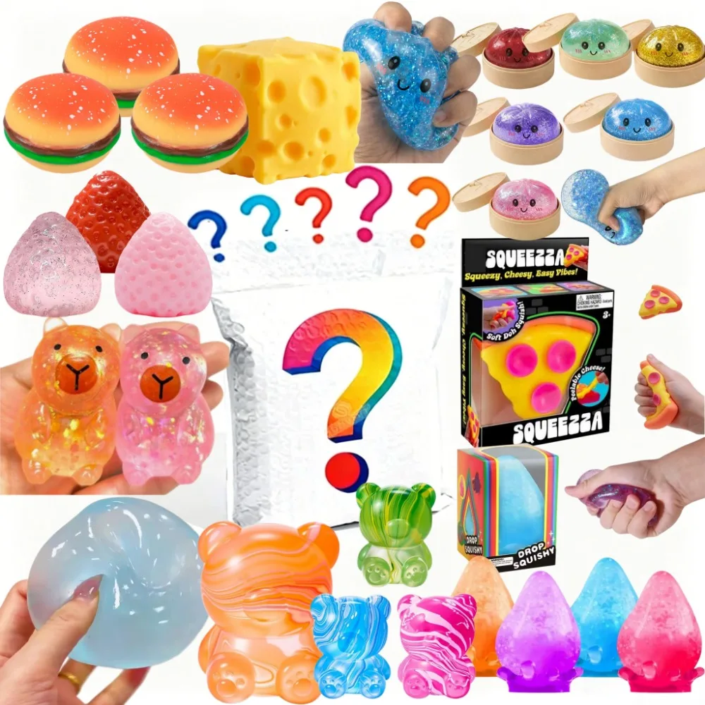 Random Fidget Toys Mystery Gifts Pack Surprise Box 300 Different Fidget Set Antistress Relief Toys for kids
Random Fidget Toys Mystery Gifts Pack Surprise Box 300 Different Fidget Set Antistress Relief Toys for kids