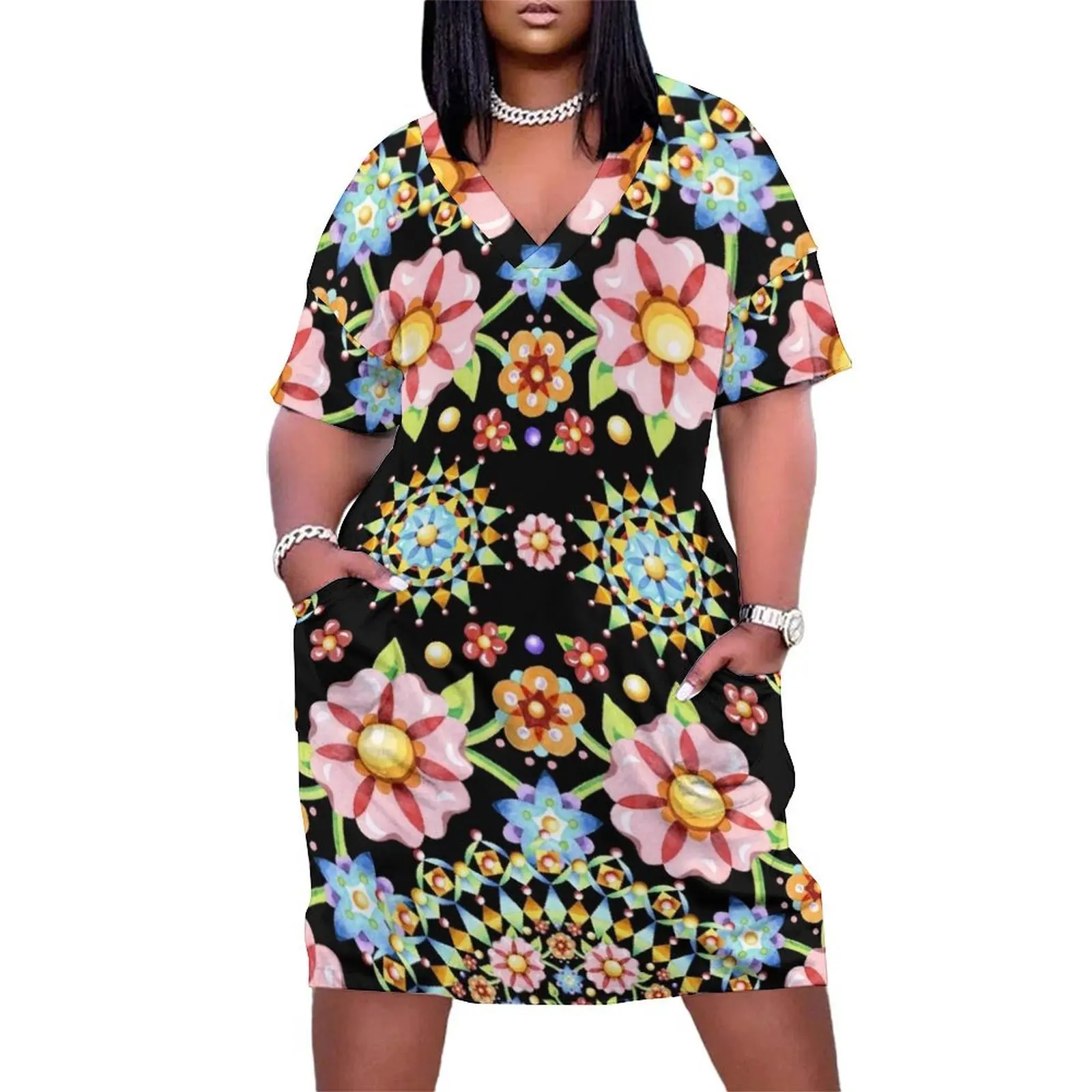 Flower Crown Bijoux Loose Pocket Dress Dresses gala ladies dresses for special occasion dresses summer
Flower Crown Bijoux Loose Pocket Dress Dresses gala ladies dresses for special occasion dresses summer