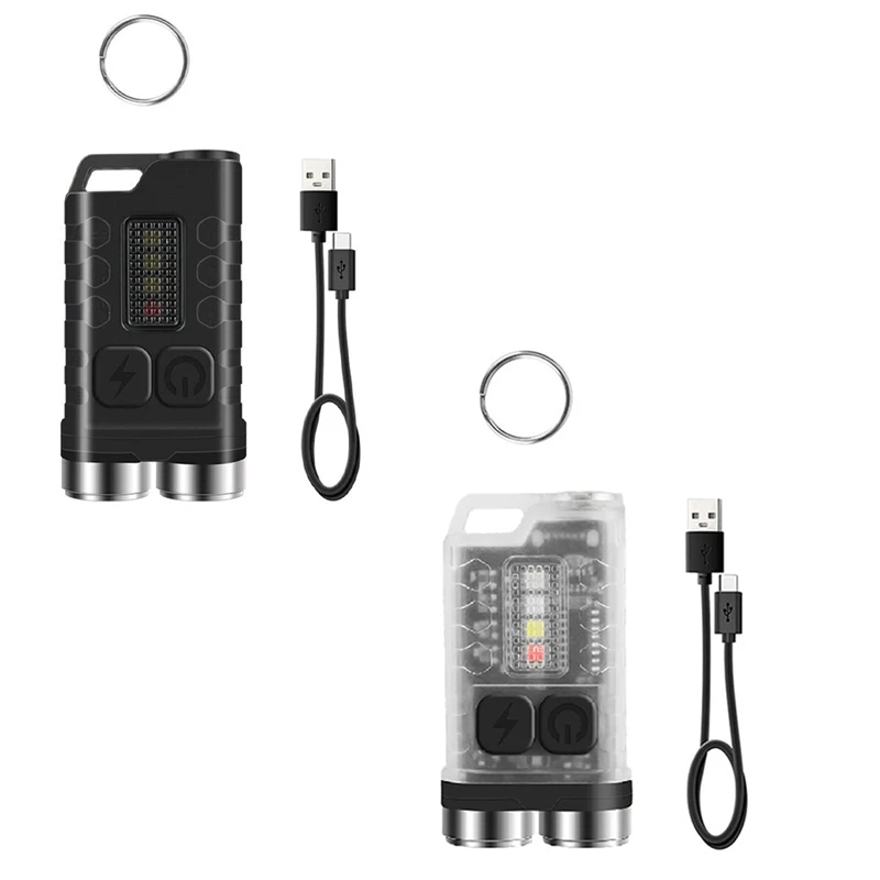 V3 брелок EDC портативный фонарик 900LM Type-C перезаряжаемый с магнитной задней крышкой мини-фонарик для кемпинга
V3 брелок EDC портативный фонарик 900LM Type-C перезаряжаемый с магнитной задней крышкой мини-фонарик для кемпинга