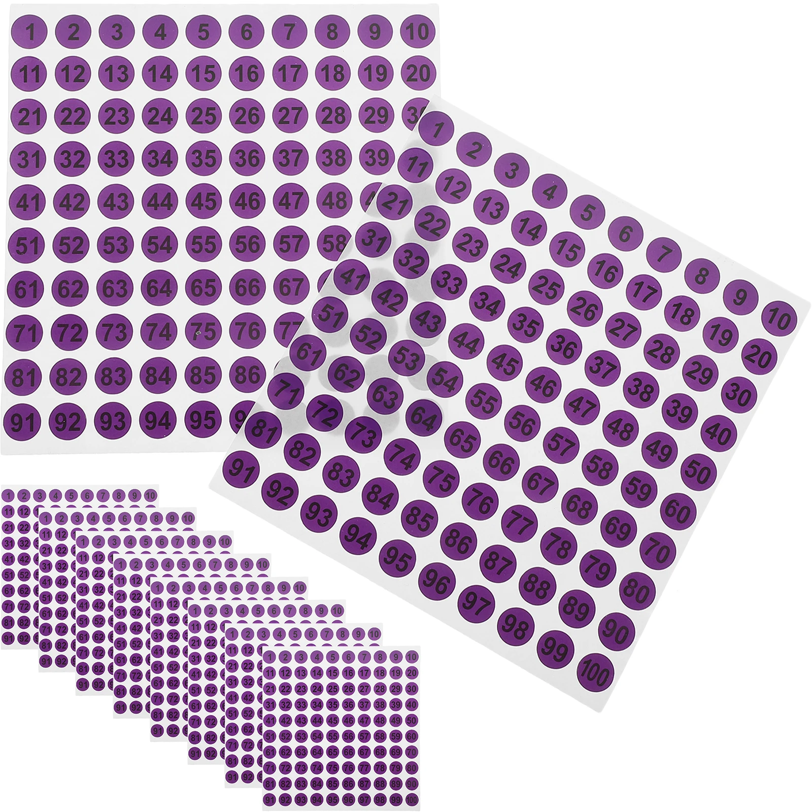50 Sheets Numbered Stickers Consecutive Point Marker Adhesive Labels Consecutively
50 Sheets Numbered Stickers Consecutive Point Marker Adhesive Labels Consecutively