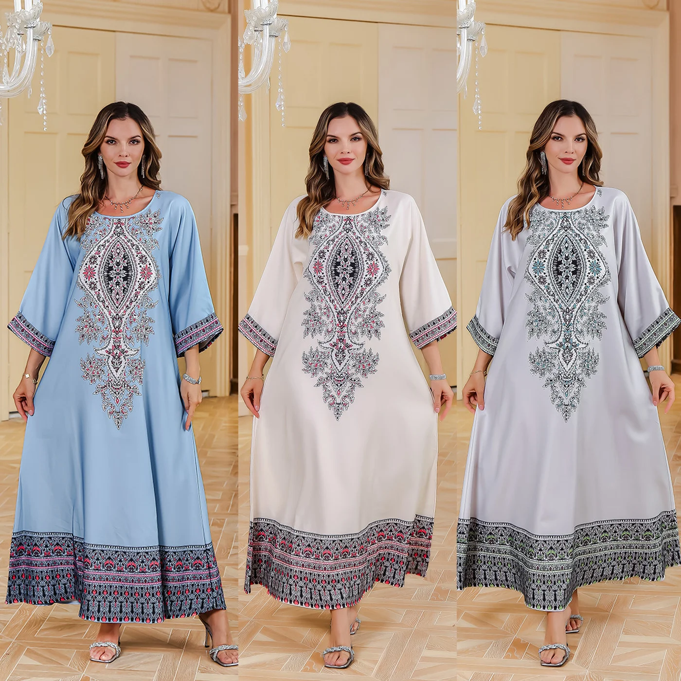 Abaya Средний Восток, мусульманский длинный халат, женская одежда, женский халат, длинные платья с принтом, женские платья, кафтан
Abaya Средний Восток, мусульманский длинный халат, женская одежда, женский халат, длинные платья с принтом, женские платья, кафтан