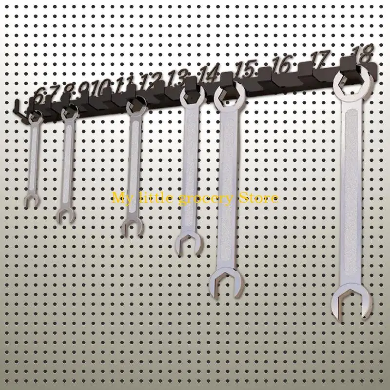 D5BD Industrial Strength Wrench Storage Rack Numbered Wall Mounted Slots Metal Design
D5BD Industrial Strength Wrench Storage Rack Numbered Wall Mounted Slots Metal Design