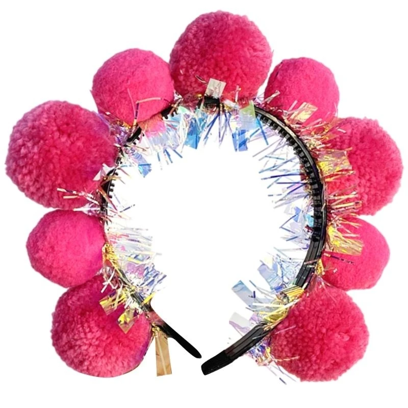 A52E Tinsel Headsds Garland Mardi Gras Headwear для девочек маскарада аксессуаров
A52E Tinsel Headsds Garland Mardi Gras Headwear для девочек маскарада аксессуаров