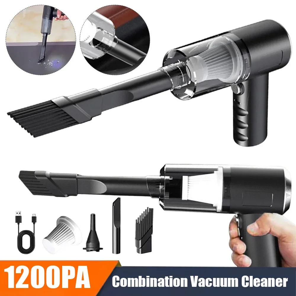 Combination Vacuum Cleaner USB Charging Car Household Vacuum Cleaner Small Car with Fully Automatic High Power Powerful Cleaning
Combination Vacuum Cleaner USB Charging Car Household Vacuum Cleaner Small Car with Fully Automatic High Power Powerful Cleaning
