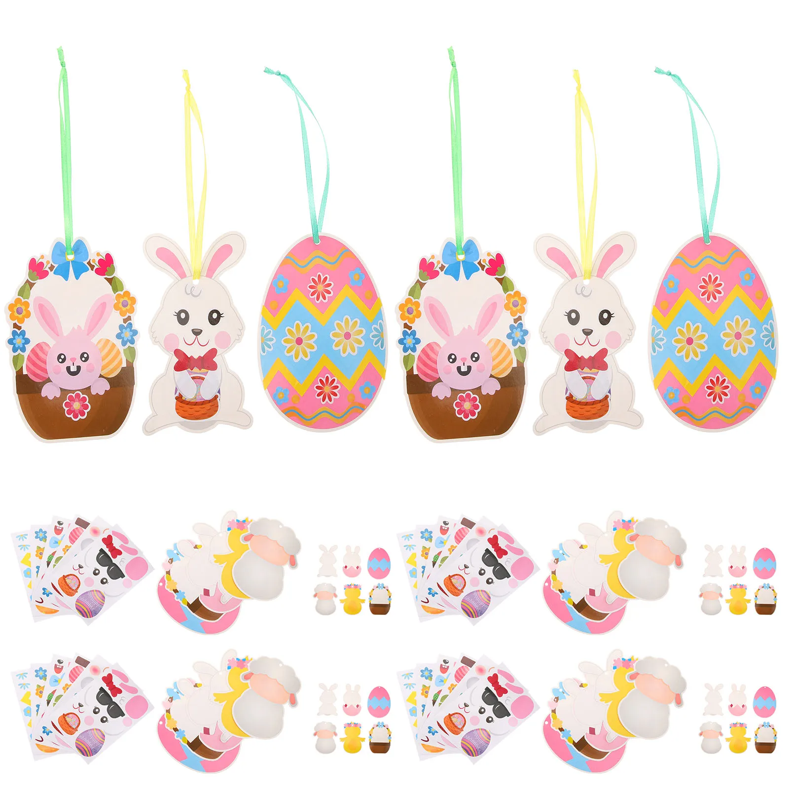 1 set Easter Card Sticker Craft Kit Kids DIY Safe Material Home School Decoration Party Favor Easter Gifts nament
1 set Easter Card Sticker Craft Kit Kids DIY Safe Material Home School Decoration Party Favor Easter Gifts nament