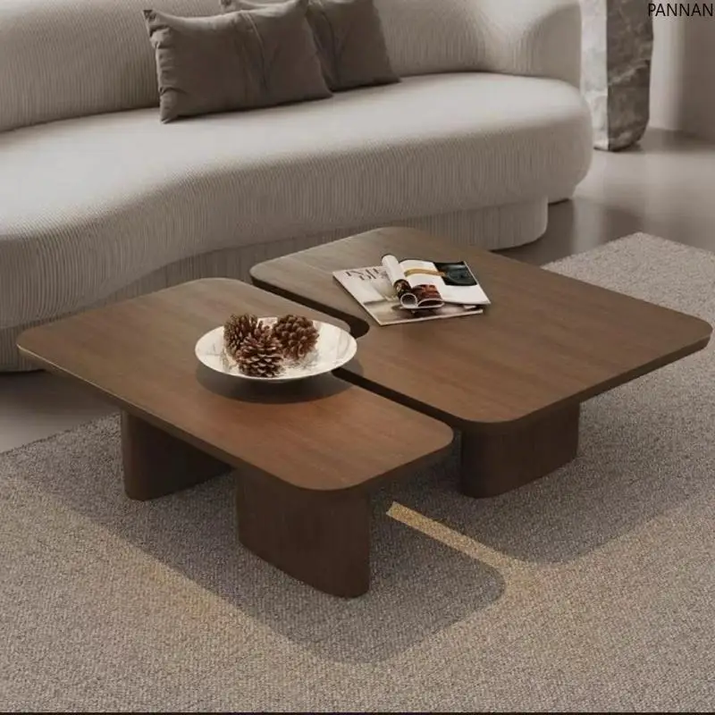 Special-shaped wabi-sandy wind solid wood coffee table modern creative splicing square living room sofa side table
Special-shaped wabi-sandy wind solid wood coffee table modern creative splicing square living room sofa side table
