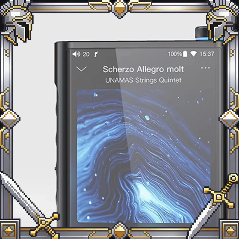 FiiO M15S MP3 DSD decoding of portable high-definition lossless music player for PDA Full-format Bluetooth decoding QCC5124
FiiO M15S MP3 DSD decoding of portable high-definition lossless music player for PDA Full-format Bluetooth decoding QCC5124