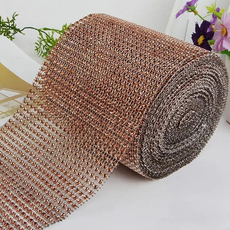 Diamond Mesh Wrap Roll Cake для страза Свадебная лента лента Ferv Decor Party Supp E65d
Diamond Mesh Wrap Roll Cake для страза Свадебная лента лента Ferv Decor Party Supp E65d