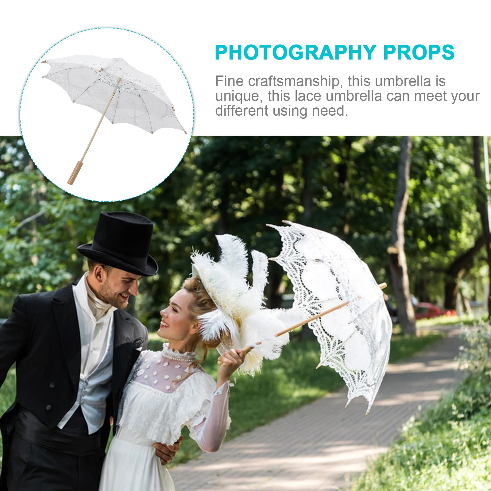Lace Umbrella Large Size White Cotton Photography Props Wedding Decorative Parasol Girls Dancing Photo Festival 51205 38
Lace Umbrella Large Size White Cotton Photography Props Wedding Decorative Parasol Girls Dancing Photo Festival 51205 38