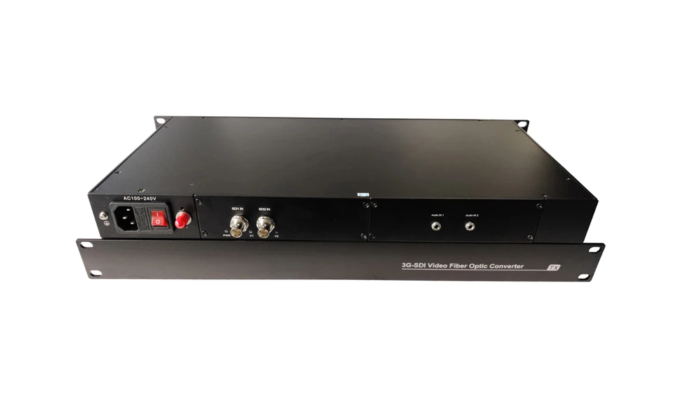 Professional 2CH 3GSDI Video + AUDIO Optical Converter for 20KM Single Fiber Transmission
Professional 2CH 3GSDI Video + AUDIO Optical Converter for 20KM Single Fiber Transmission