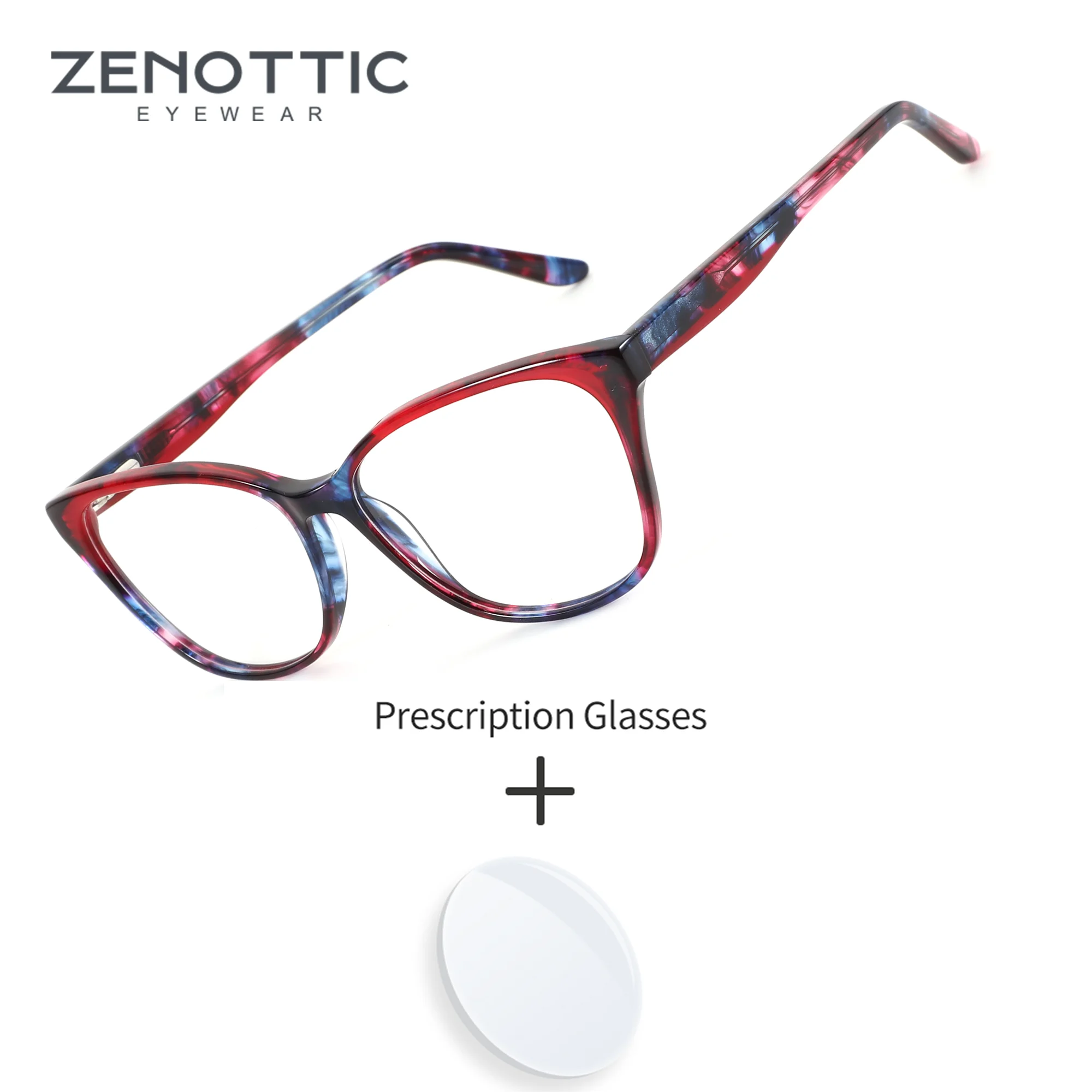 ZENOTTIC Woman Cat Eye Handmade Acetate Progressive Multifocal Lenses Anti-Blue Light Photochromic Prescription Glasses
ZENOTTIC Woman Cat Eye Handmade Acetate Progressive Multifocal Lenses Anti-Blue Light Photochromic Prescription Glasses