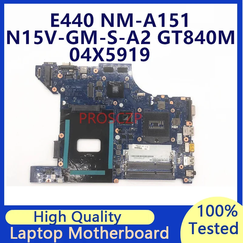 Mainboard For Lenovo E440 04X5919 AILE1 NM-A151 Laptop Motherboard N15V-GM-S-A2 GT840M 100% Fully Tested Working Well
Mainboard For Lenovo E440 04X5919 AILE1 NM-A151 Laptop Motherboard N15V-GM-S-A2 GT840M 100% Fully Tested Working Well