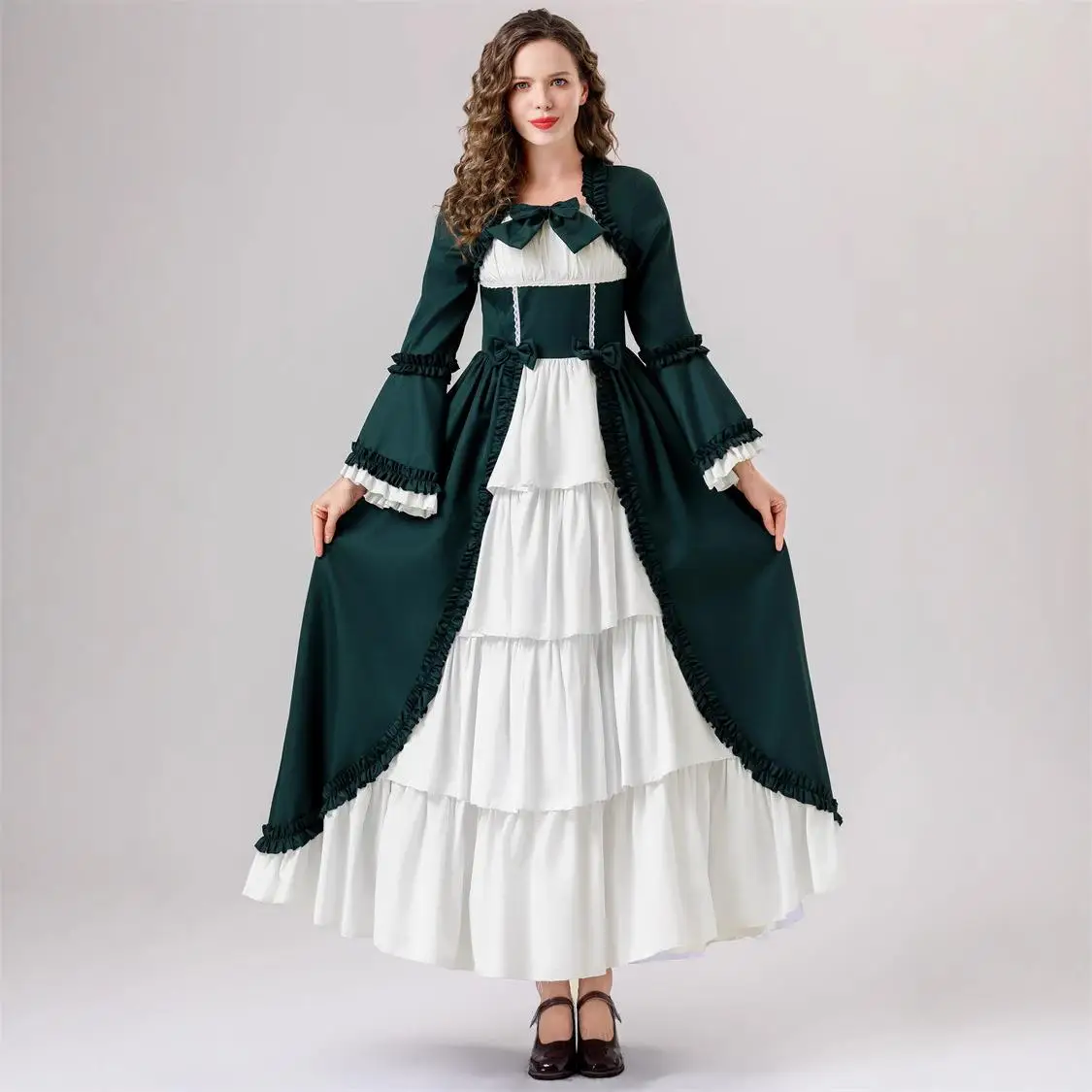 Хэллоуин Средневековый Ретро Суд COS Dr Талия с завязками в клетку с узлом Платье Костюм для выступлений Традиционный китайский Ethn...
Хэллоуин Средневековый Ретро Суд COS Dr Талия с завязками в клетку с узлом Платье Костюм для выступлений Традиционный китайский Ethn...