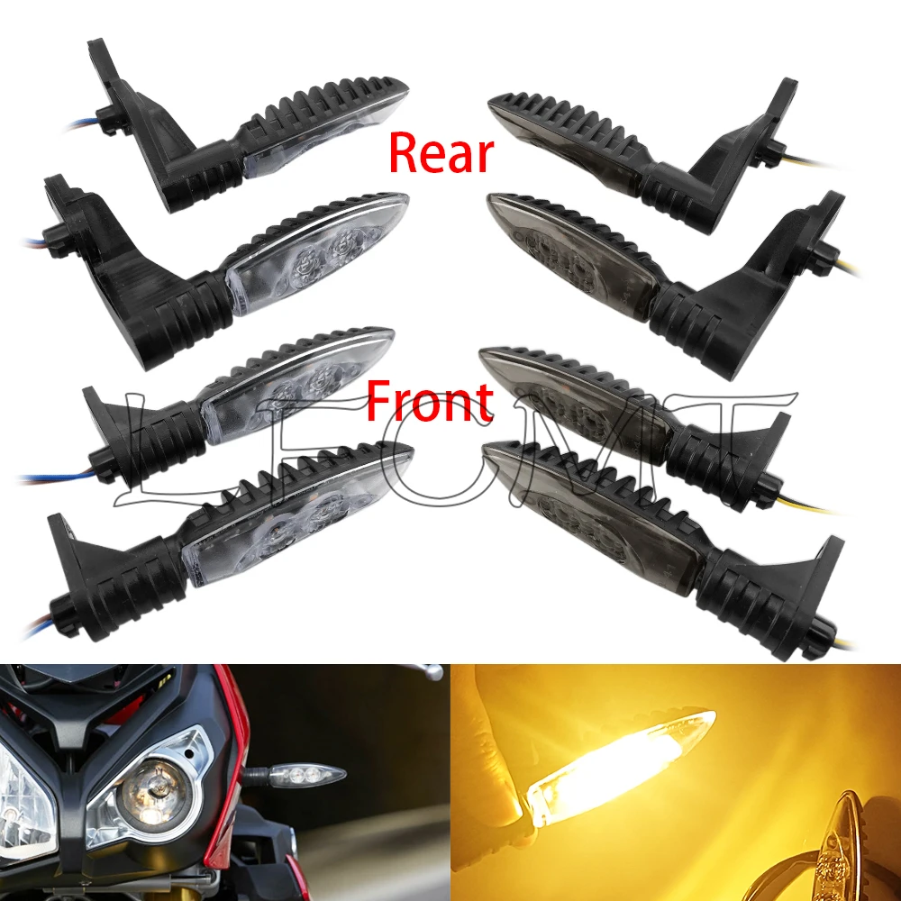 Motorcycle LED Turn Signal Light Front Rear Blinker Lamp Fit for BMW K1200R K1300R R1200GS R1200R R1200S S1000XR F 650GS 800GS
Motorcycle LED Turn Signal Light Front Rear Blinker Lamp Fit for BMW K1200R K1300R R1200GS R1200R R1200S S1000XR F 650GS 800GS