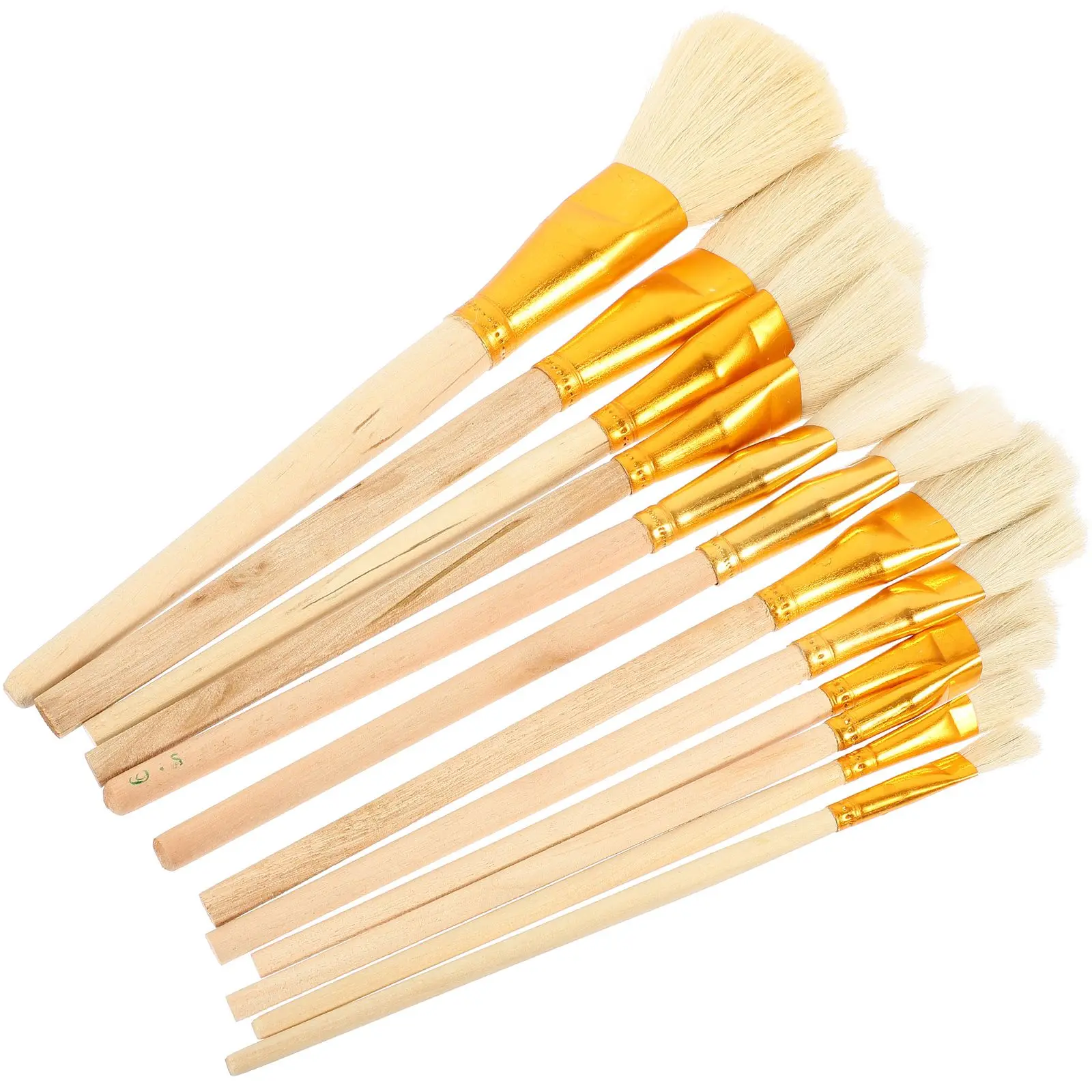 12 Pcs Brushes Paint Brushes Craft Painting Kit Small Watercolor Supplies Wool Alloy Wood Handle Artist Tools
12 Pcs Brushes Paint Brushes Craft Painting Kit Small Watercolor Supplies Wool Alloy Wood Handle Artist Tools