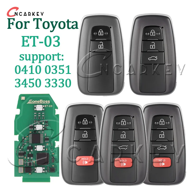 Умный ключ ET-03 4D 8A для Toyota Izoa RAV4 Avalon Camry CHR Wildlander EoneBoss, универсальный программируемый Bluetooth-пульт 0410 0351
Умный ключ ET-03 4D 8A для Toyota Izoa RAV4 Avalon Camry CHR Wildlander EoneBoss, универсальный программируемый Bluetooth-пульт 0410 0351