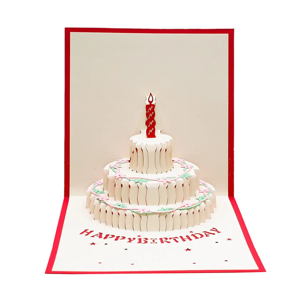 2PCS Birthday Cake Greeting Cards Eco Friendly 3D Blessing Paper Cards for Special Occasions Kids Cheerful Stylish Gifts
2PCS Birthday Cake Greeting Cards Eco Friendly 3D Blessing Paper Cards for Special Occasions Kids Cheerful Stylish Gifts